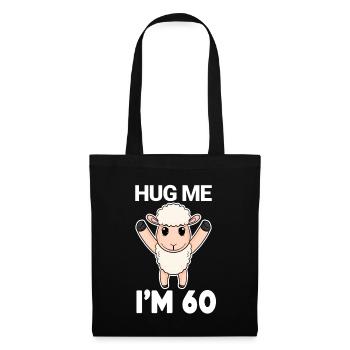 60 Birthday - 60 Years - Hug - Tote Bag - black - Front