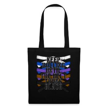 Training Rolling Martial Arts Black Belt Karate - Tote Bag - black - Front