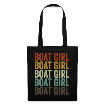Boat Girl Boating Boot Girl - Sac en tissu - noir - Devant