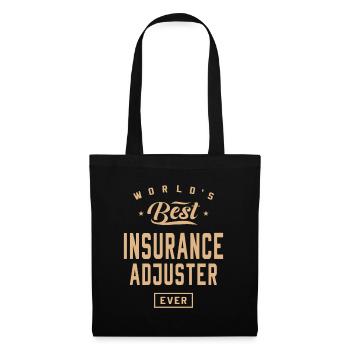 Insurance Adjuster Funny Job Title Profession - Tote Bag - black - Front