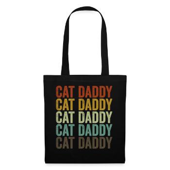 Cat Daddy Father's Day Cat - Tote Bag - black - Front