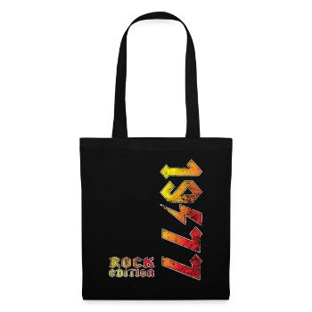 Birthday Rock Edition 1977 - Sac en tissu - noir - Devant