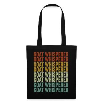 Goat Whisperer Goat Lover Farmer - Tote Bag - black - Front