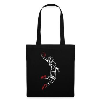 Slam Dunk basketball player - Tote Bag - black - Front