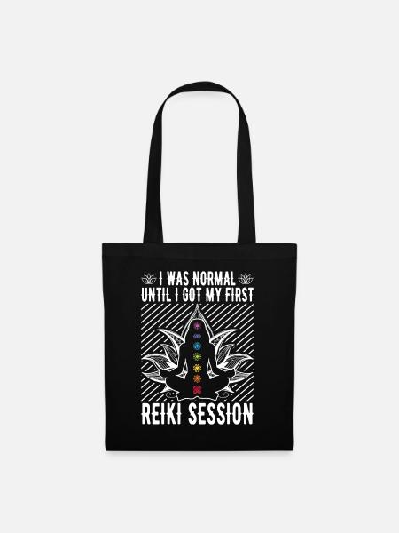 Reiki Praktizierende & Reiki Master - Stoffbeutel - Schwarz