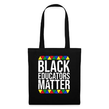 Black educators are important - Tote Bag - black - Front