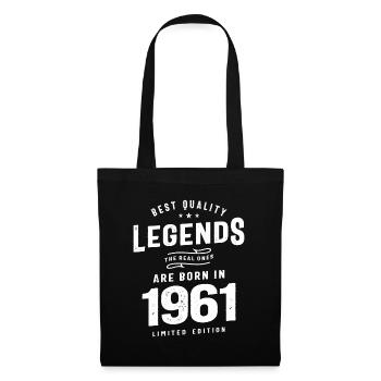 1961 Birthday 62 Years Old - Tote Bag - black - Front