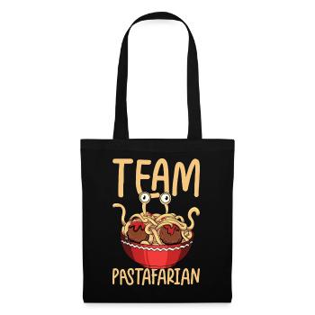 Flying Spaghetti Monster FSM Pastafari - Tote Bag - black - Front