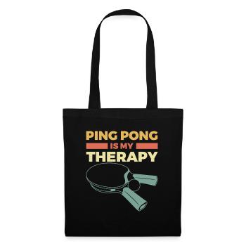 Table tennis player quote - Tote Bag - black - Front