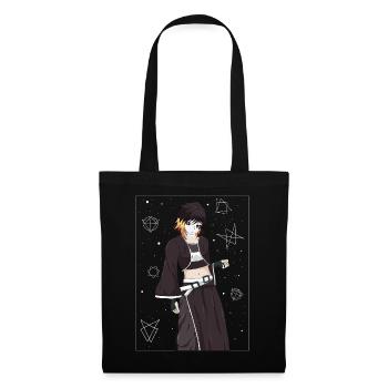 Angura Kei Sombre Japonais Esthétique Gothique - Sac en tissu - noir - Devant