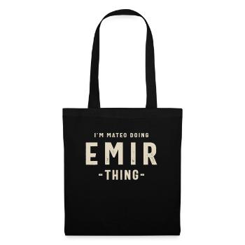 Emir Personalized Name - Tote Bag - black - Front