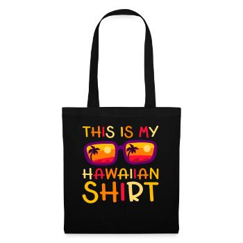 This Is My Hawaiian Luau Tropical Hawaii - Tote Bag - black - Front