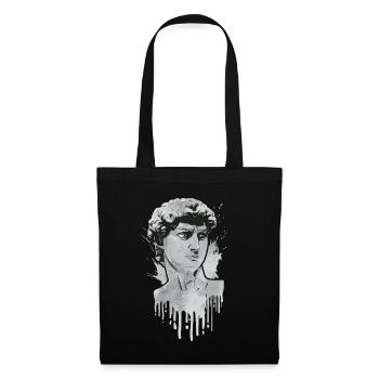 Finnish Goth Aesthetic Gothic David Statue Drip - Tote Bag - black - Front