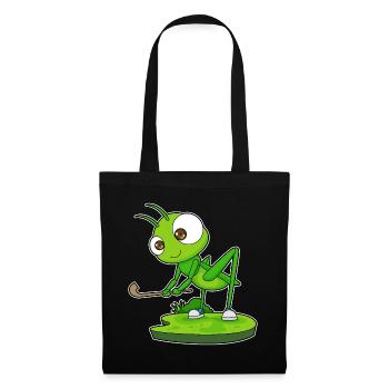 Caterpillar Field Hockey Field Hockey Stick Sports - Tote Bag - black - Front