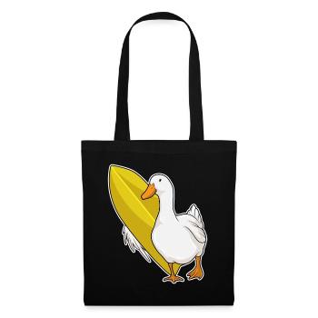 Surf de canards Surf Surf Été - Sac en tissu - noir - Devant