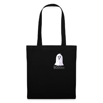 Joli costume fantôme d’Halloween - Sac en tissu - noir - Devant