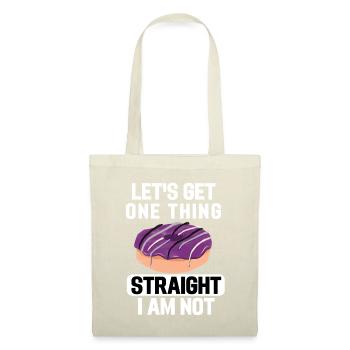 Ace Pride Month Donut LGBTQ Geschenk Asexuell - Stoffbeutel - Natur - Vorne