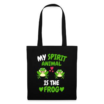 Toads Animal Lovers Amphibians Gift Frog - Tote Bag - black - Front