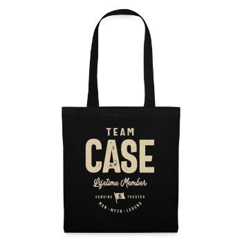 Team Case Lifetime Member - Name Case - Tote Bag - black - Front