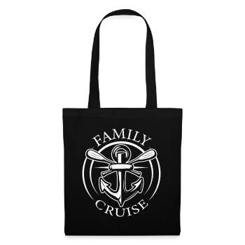 Croisière Vacances Croisière en famille - Sac en tissu - noir - Devant