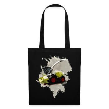 Combine Harvester Claas LEXION 8700 - Tote Bag - black - Front