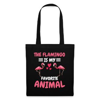 My Spiritual Animal Bird Gift Flamingo - Tote Bag - black - Front