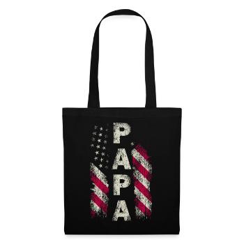 Papa Grandfather Granddaddy Funny From Grandkids - Tote Bag - black - Front