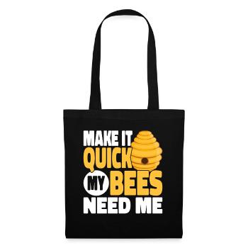beekeeper beekeeper bees honey bee beekeeping - Tote Bag - black - Front