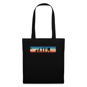 Evolution of Ice Hockey – Retro - Tote Bag - black - Front