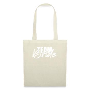 Team Bride Bachelorette Party Braut - Sac en tissu - nature - Devant