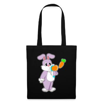 Bulles de savon Bunny - Sac en tissu - noir - Devant