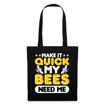 Beekeepers Bees Honey bees Beekeeping - Tote Bag - black - Front