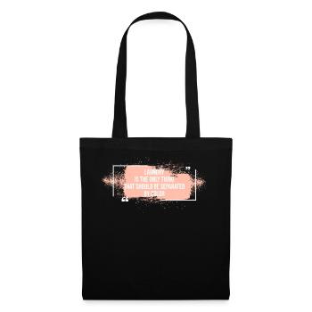 Unité d’égalité séparée par couleur de lessive - Sac en tissu - noir - Devant