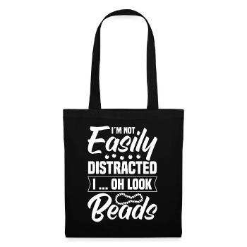 Beaded Beadwork Jeweller Jewellery Maker - Tote Bag - black - Front