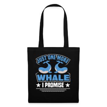 Whale Watching Whale Watching Orca Blue Whale - Tote Bag - black - Front