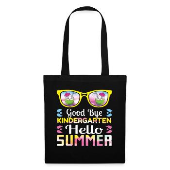 Bye Kindergarten Last Class Day Hello Summer - Tote Bag - black - Front