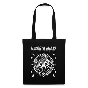 Bamboo is the new black tribal design - Tote Bag - black - Front