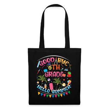 6th Grade Bye Schools Out Last Class Hello Summer - Tote Bag - black - Front