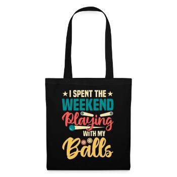 Flipper Retro Pinball Flipperautomat Bumper - Tote Bag - black - Front