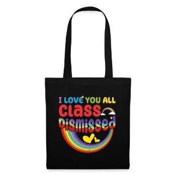 Bye School Out Happy Last Class Dismissed Teacher - Tote Bag - black - Front