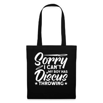 Discus Throw Discus Thrower Athletics Discus - Tote Bag - black - Front