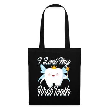 I lost my first tooth Tooth Fairy - Tote Bag - black - Front