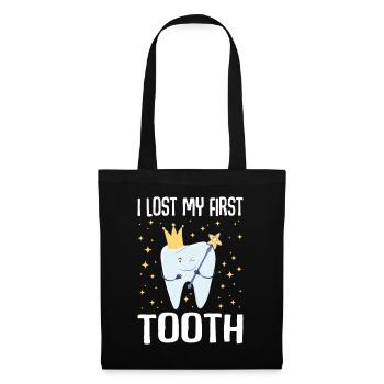 I lost my first tooth Tooth Fairy - Tote Bag - black - Front