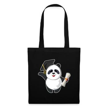 Panda Graduate Graduating 2023 Graduation - Tote Bag - black - Front