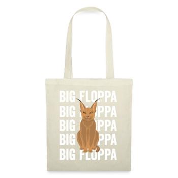 Big Floppa Caracal Cat Meme - Sac en tissu - nature - Devant