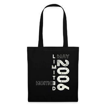 17th Birthday Man Legendary May Vintage 2006 - Tote Bag - black - Front