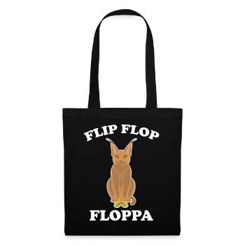 Big Floppa Caracal Cat Meme - Tote Bag - black - Front