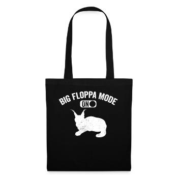 Big Floppa Caracal Cat Meme - Tote Bag - black - Front