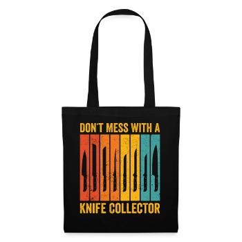 Fun knife collecting - Tote Bag - black - Front