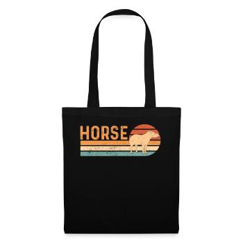 Ex Mormon Tapir Cheval LDS Rétro Exmo - Sac en tissu - noir - Devant